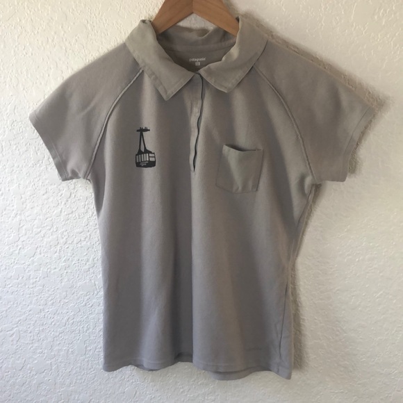 Patagonia Tops - Patagonia Golf shirt Jackson hole collared organic cotton